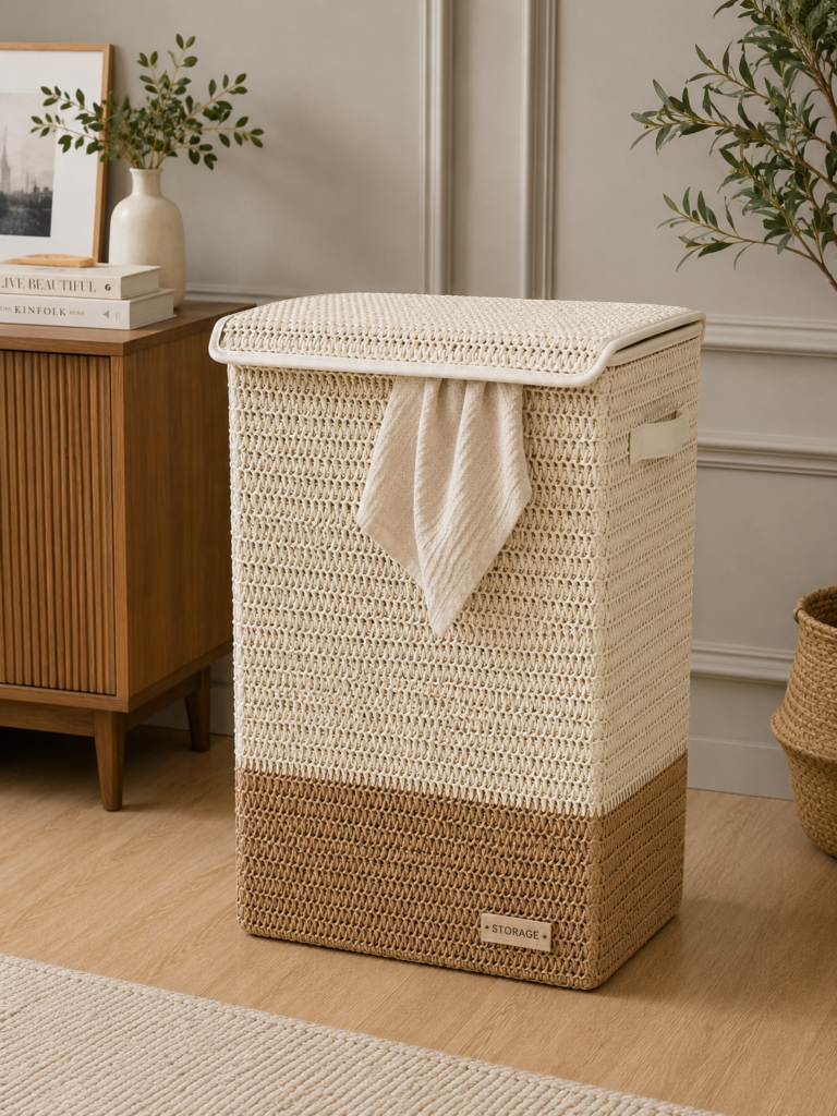 Cane Laundry Basket – Large