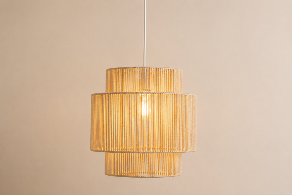 Rattan Ceiling Pendant Lamp