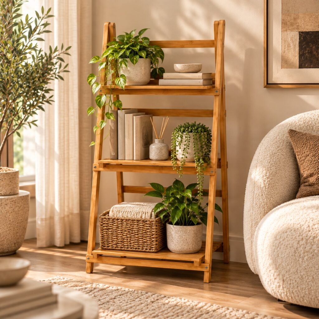 3-Tier Bamboo Storage Rack