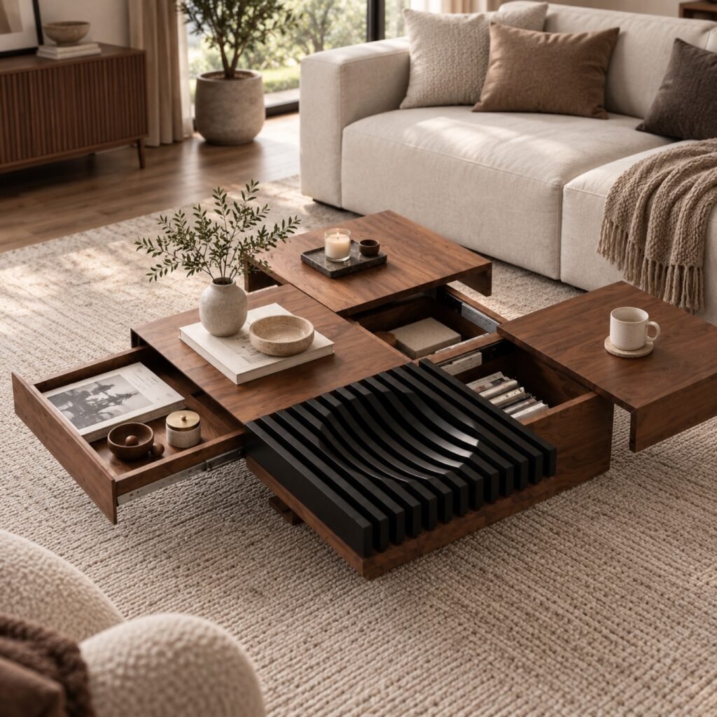 3-Way Modular Center Table